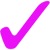 Pink Checkmark